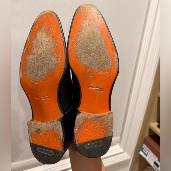 Santoni double strap size 9 fits a 10 - Picture 2 of 3